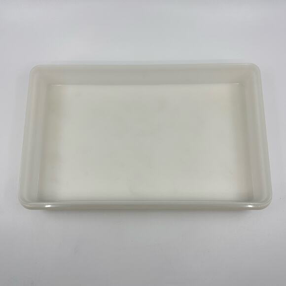 Tupperware Cheese & Cracker Container Rectangular Clear Set Kitchenware Storage - Picture 12 of 12